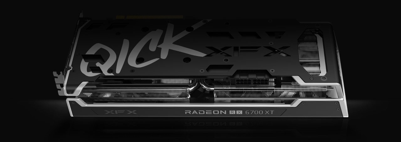 XFX SPEEDSTER QICK319 AMD Radeon RX 6700 XT BLACK Gaming Graphics
